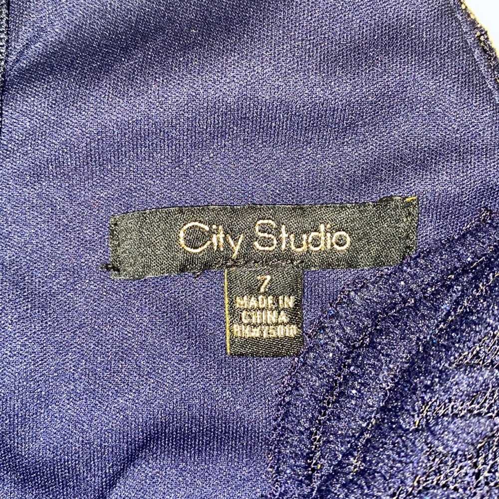 Size 7 party dress NWT from Macy's (City Studio)‎ - Picture 3 of 5
